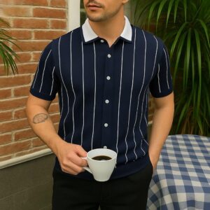 Button-down Golf Shirt