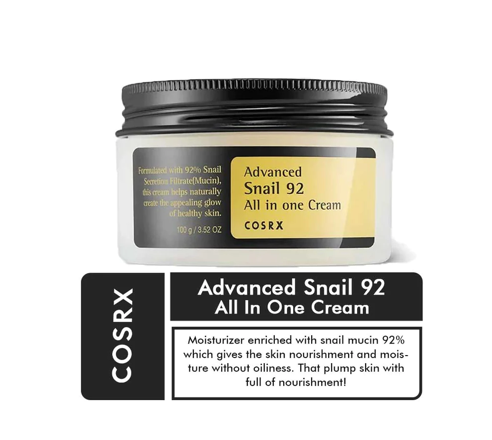 COSRX Advanced Snail 92 All in one Cream 100gm