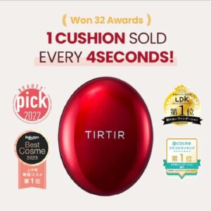 TIRTIR Mask Fit Red Cushion Foundation – 21N Ivory & 23N Sand (18g) | 100% Authentic