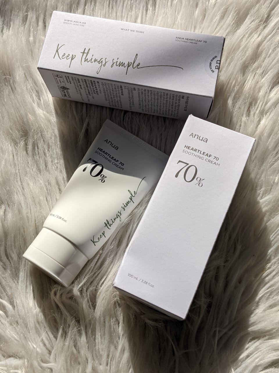 Anua Heartleaf 70 Soothing Cream 100ml