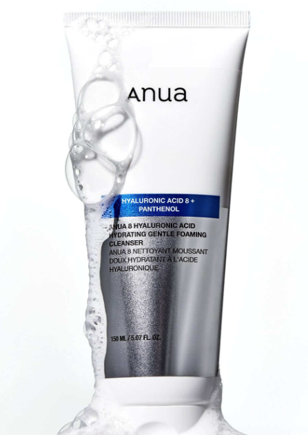 Anua Hydrating Facial Cleanser with Hyaluronic Acid and Panthenol