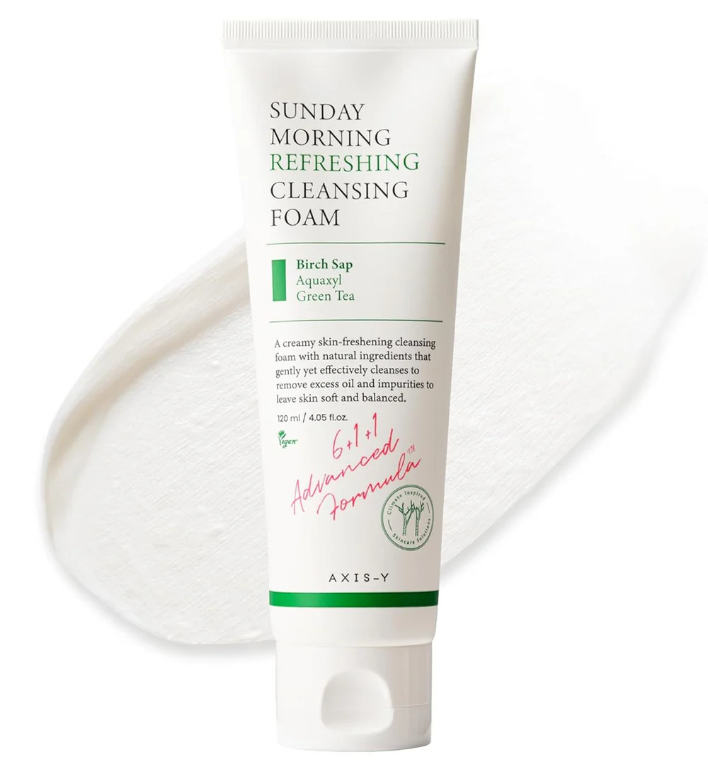 AXIS-Y Sunday Morning Refreshing Cleansing Foam, 120 ml