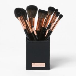 BH Cosmetics Signature Rose Gold 13-Piece Makeup Brush Set with Case