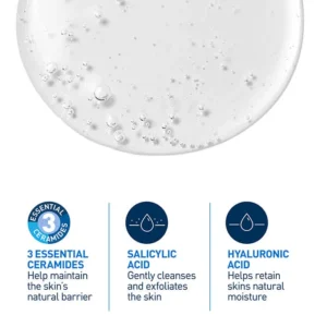 CeraVe SA Salicylic Acid Smoothing Cleanser 236ml