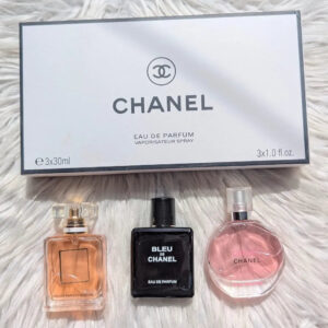 Chanel Eau de Parfum Mini Trio Set – Coco Mademoiselle, Bleu de Chanel & Chanc