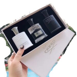 Creed Fragrance Set – 3 x 30ml (Silver Mountain Water, Aventus, Green Irish Tweed)