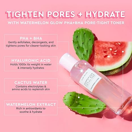 Glow Recipe Watermelon Glow PHA + BHA Pore-Tight Toner – 150ml - Image 2