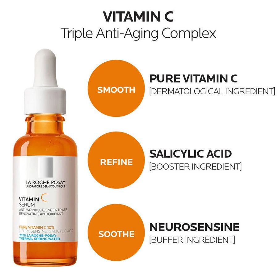 La Roche Posay Pure Vitamin C10 Serum-30ml - Image 4