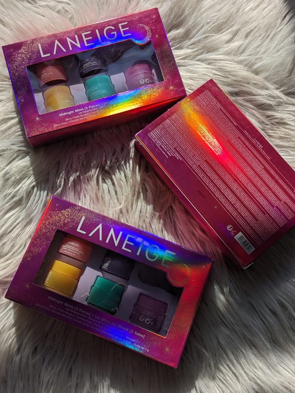 LANEIGE Midnight Minis Lip Sleeping Mask Set - Image 2