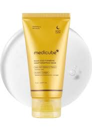 Medicube Collagen Night Wrapping Mask with Applicator | Overnight Anti-Aging & Firming Face Mask | Korean Skincare 75ml