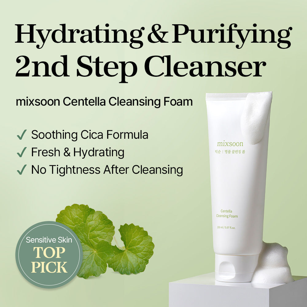 Mixsoon Centella Cleansing Foam 150ml - Image 2