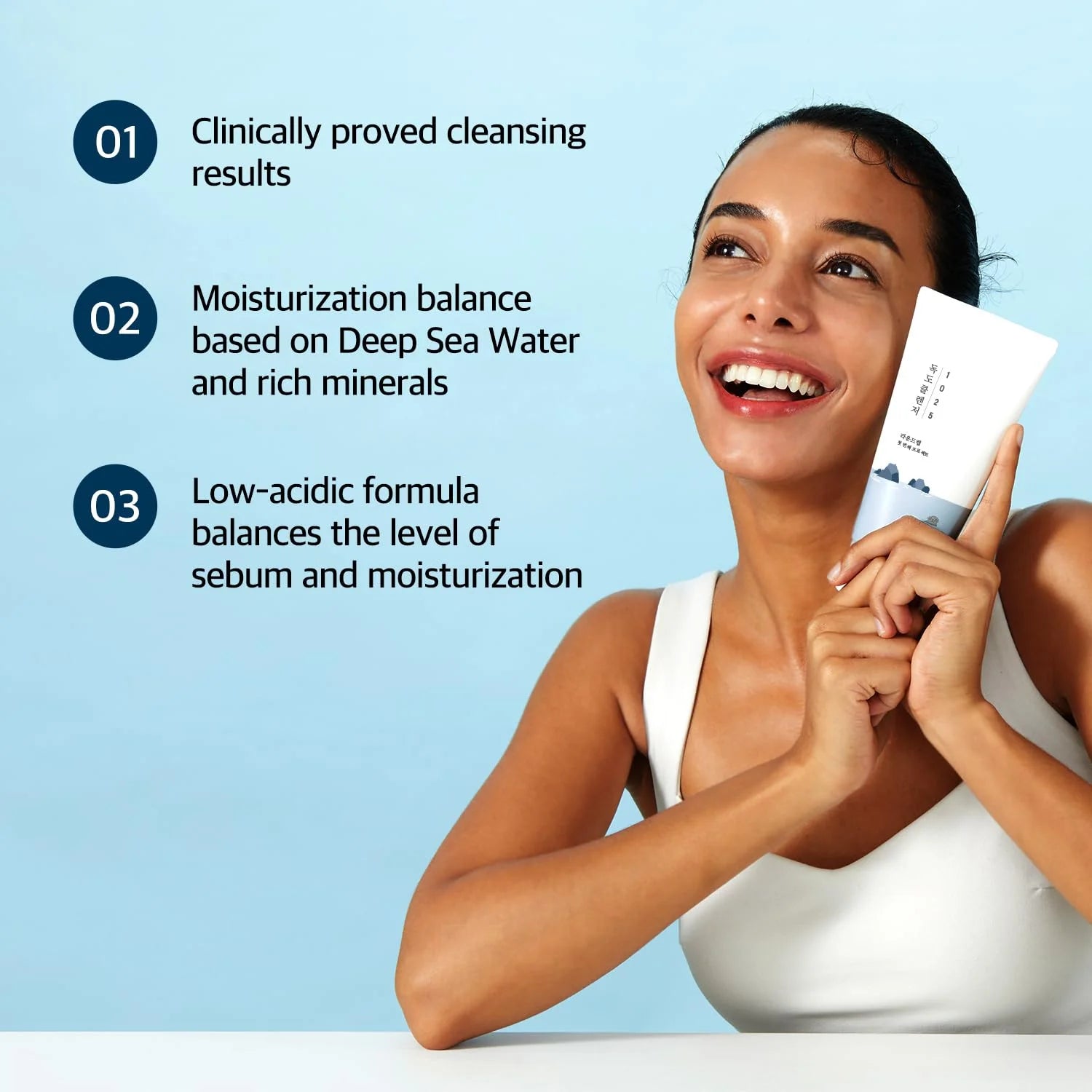 Round Lab 1025 Dokdo Cleanser 150ml - Image 3