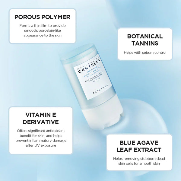SKIN1004 Madagascar Centella Hyalu-Cica Silky-Fit Sun Stick SPF50+ PA++++ 7gm - Image 3
