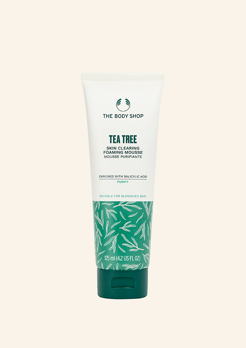 The Body Shop Tea Tree Skin Clearing Foaming Mousse 125ml
