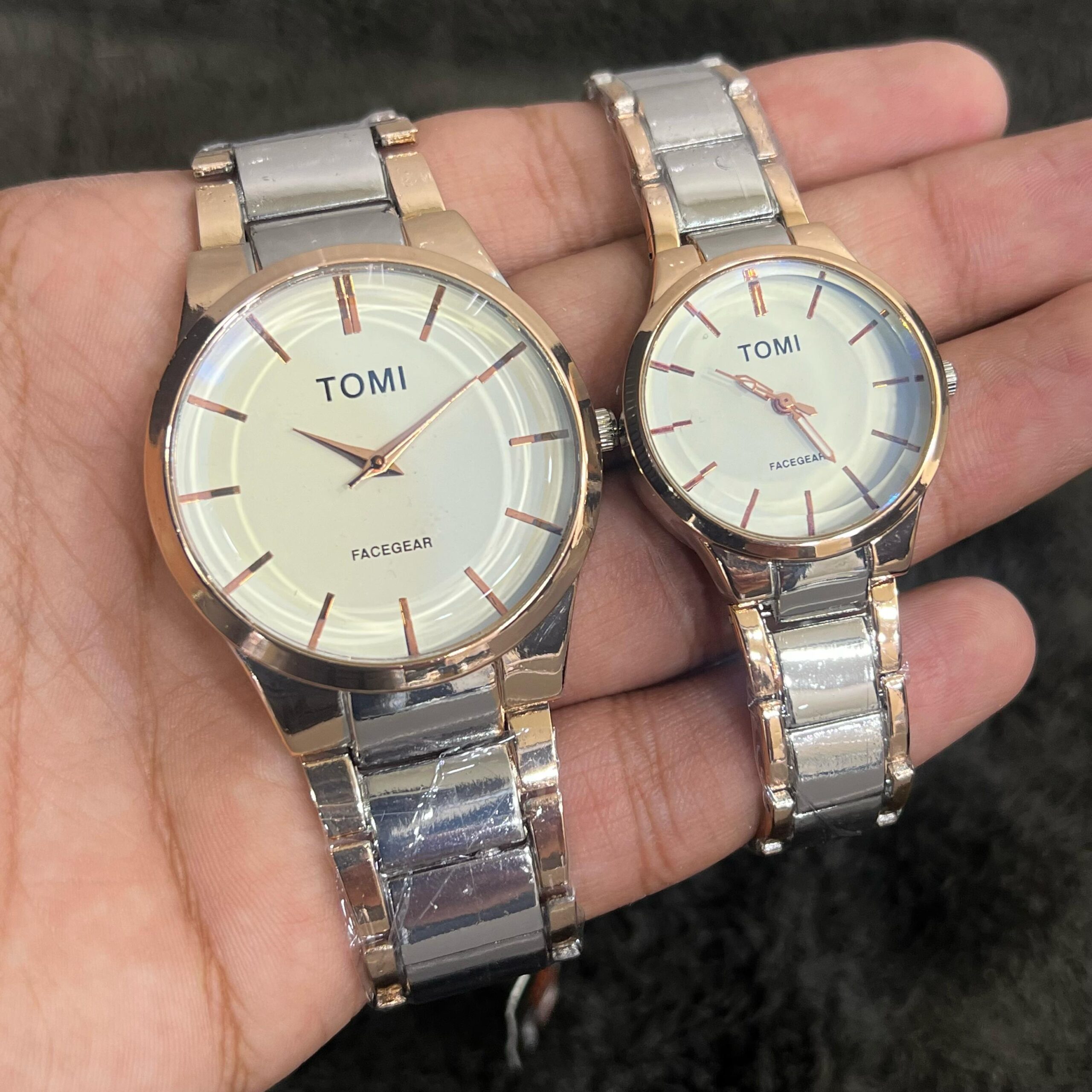 TOMI FACEGEAR Luxury Couple Watch Sets - Image 8