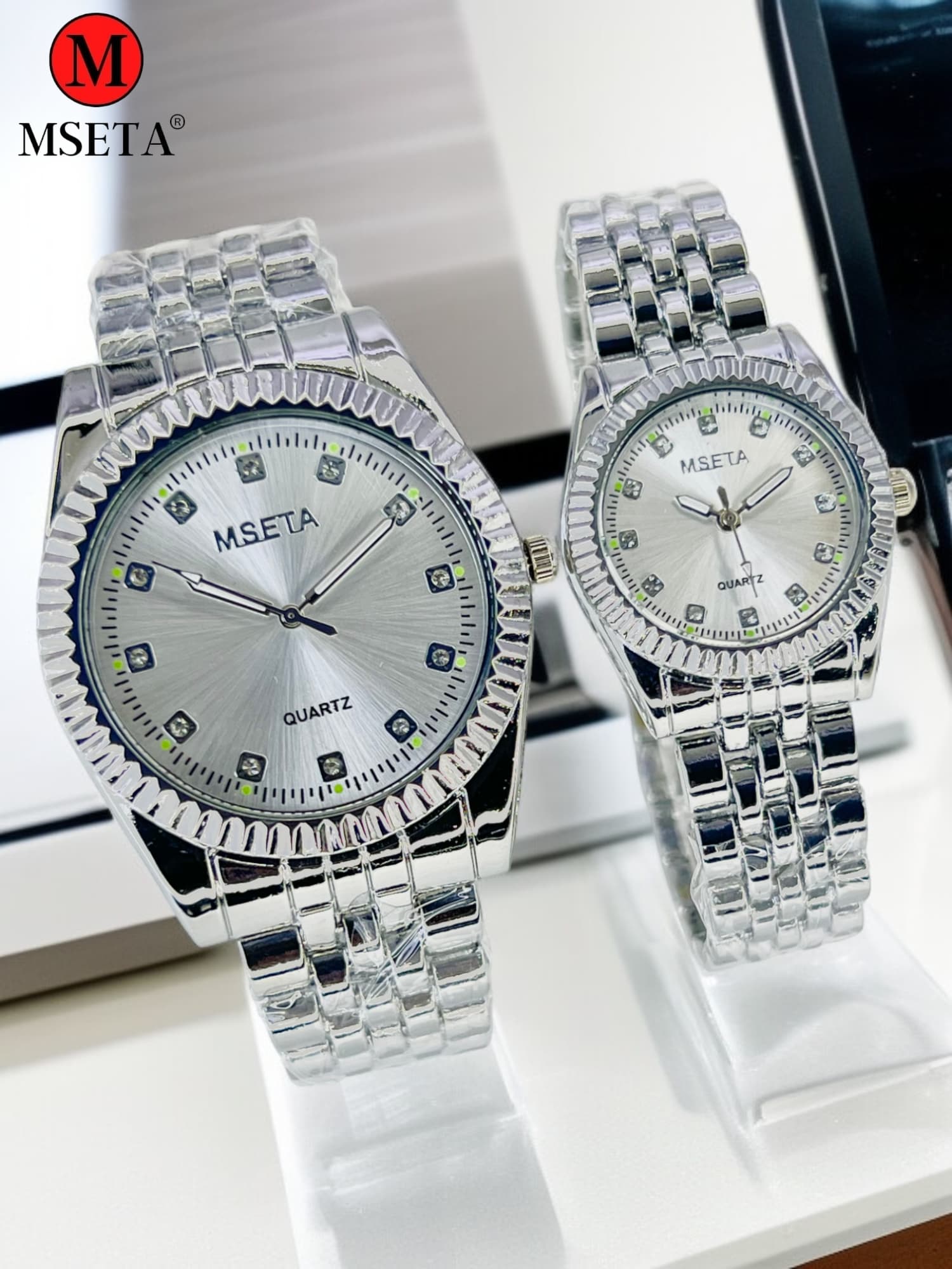 MSETA Premium Couple Quartz Watch Sets - Image 4