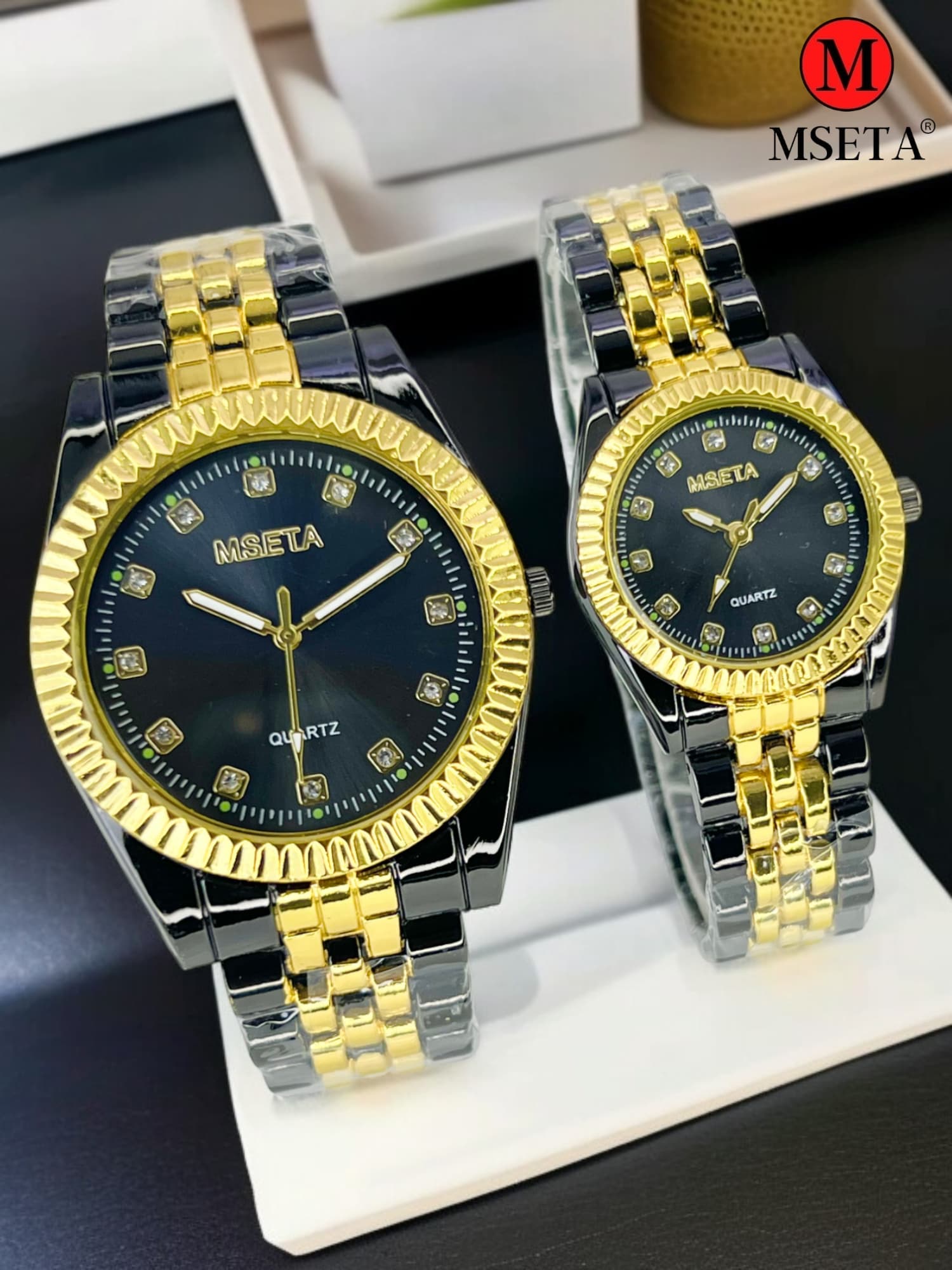 MSETA Premium Couple Quartz Watch Sets - Image 5