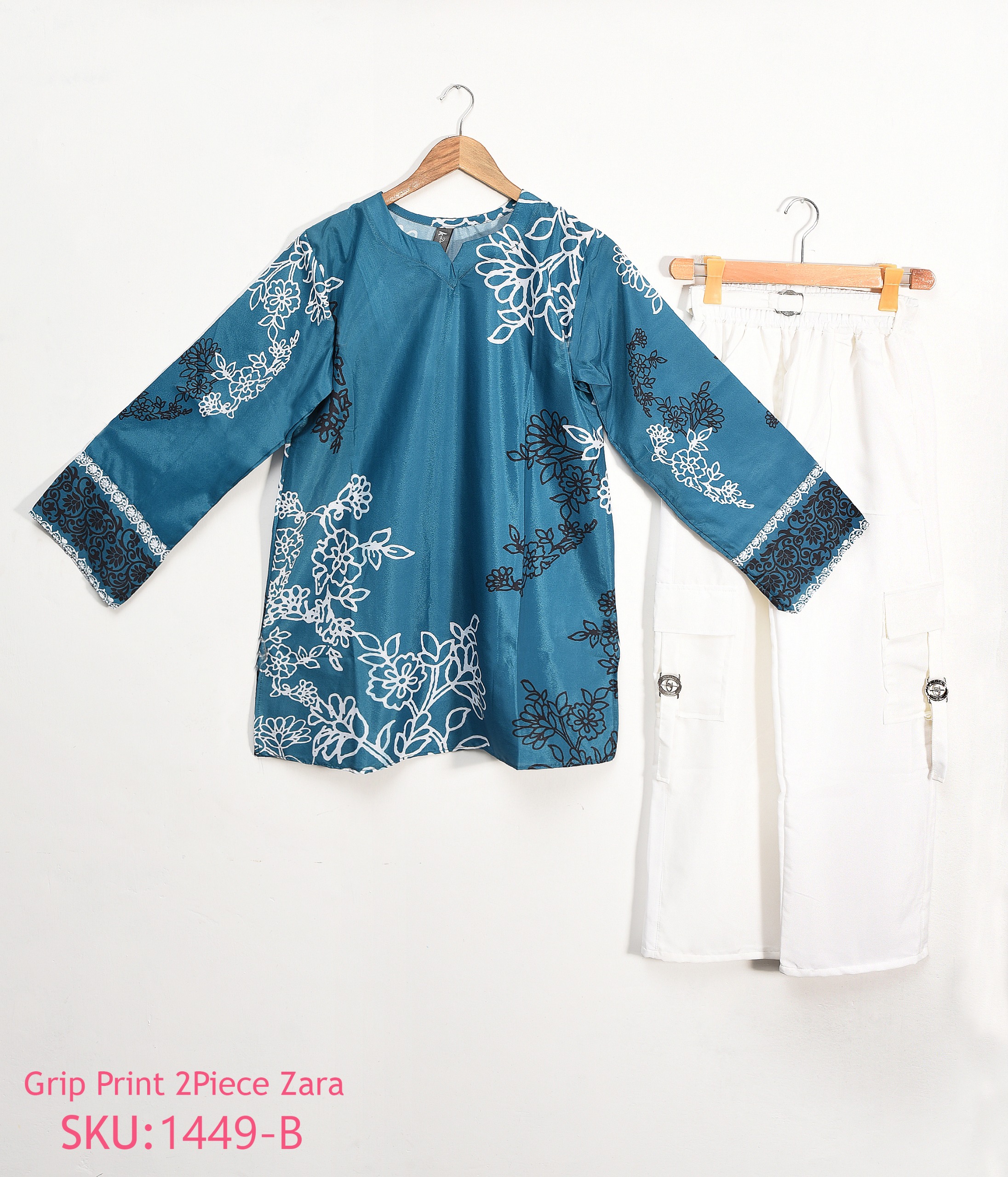 Grip Printed 2-Piece Shirt & Trouser - Image 2