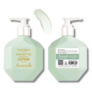 Soft n Shine Shea Butter Face & Body Lotion – Avocado