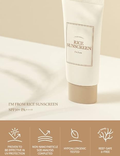 I’m From Rice Sunscreen SPF 50+ PA++++ – 50ml - Image 2