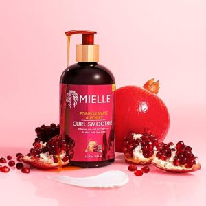 Mielle Organics Curl Smoothie with Pomegranate, Moisturizing Curl Cream-355ml