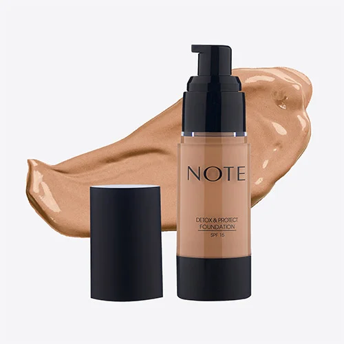 Note Cosmetics Detox & Protect Foundation with SPF 15 – 35ml - Image 2