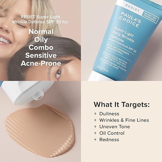 Paula’s Choice Super-Light Daily Wrinkle Defence With SPF 30-60ml - Image 4