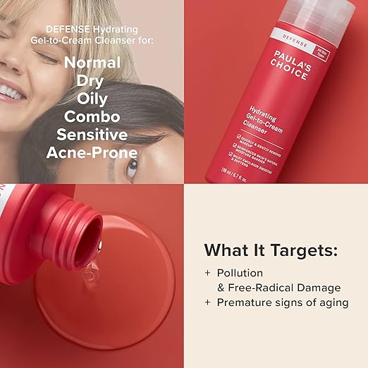 PAULA’S CHOICE Hydrating Gel-to-Cream Cleanser-198ml - Image 3