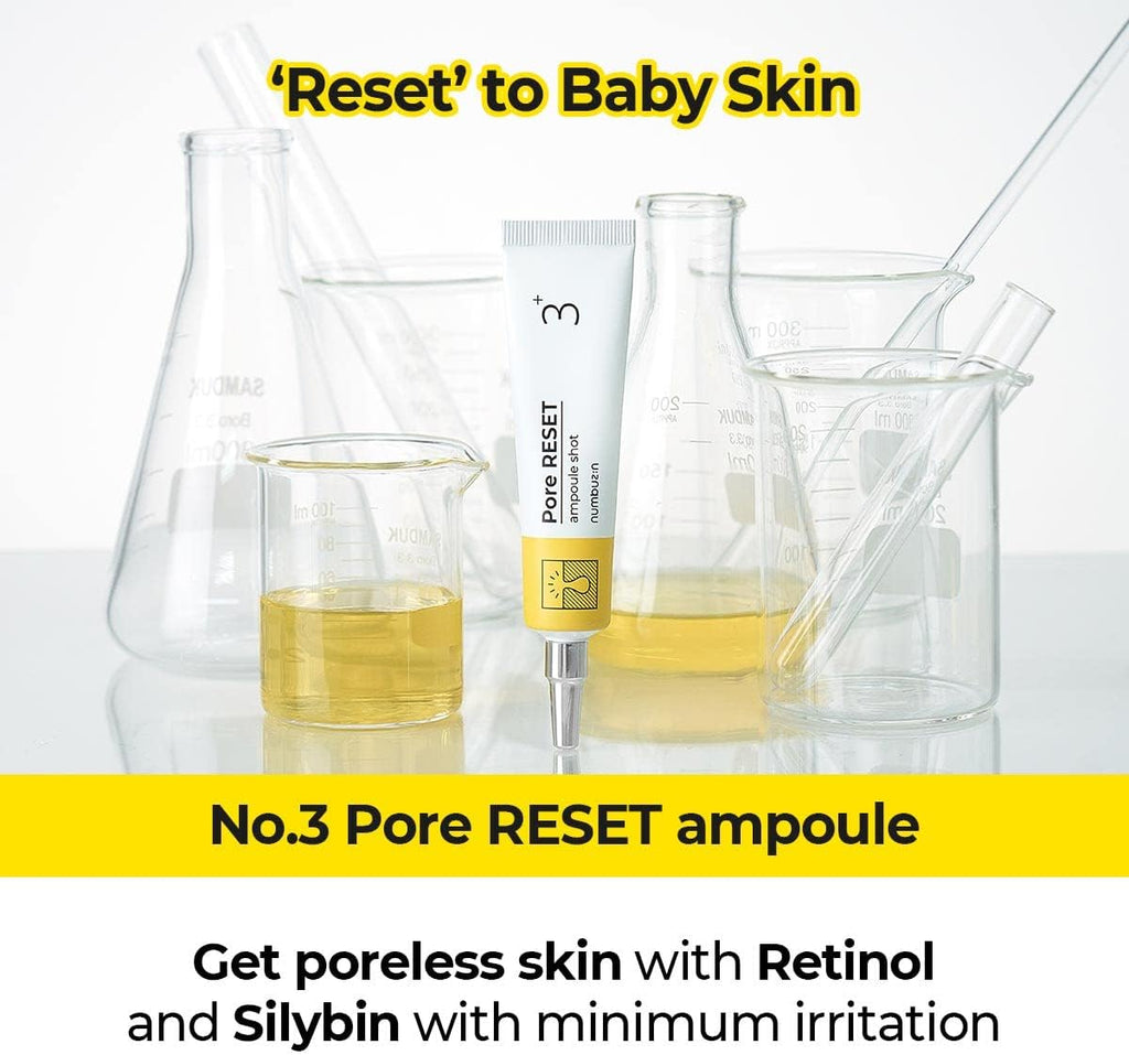 Numbuzin No. 3 Pore Reset Ampoule Shot – 25ml - Image 2