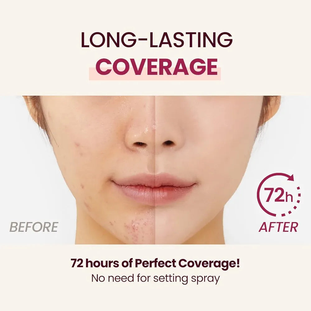 TIRTIR Mask Fit All Cover Cushion –21N Ivory & 23N Sand 18g - Image 4